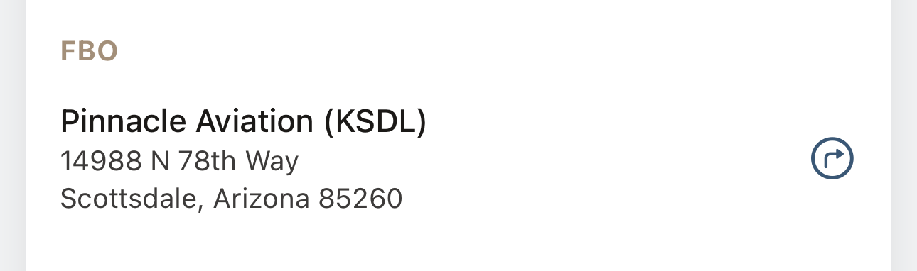 FBO Location & Directions